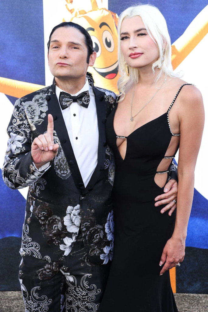 Corey Feldman and Courtney Anne Mitchell