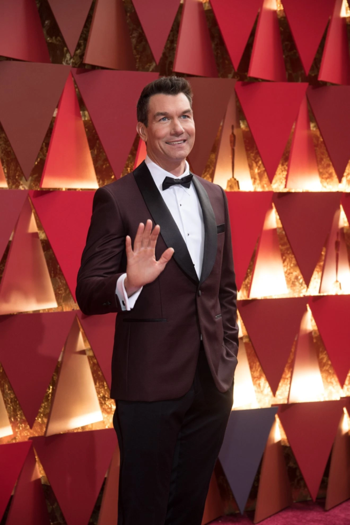 Jerry O'Connell is shown here on the red carpet at the 89th Annual Academy Awards in 2017