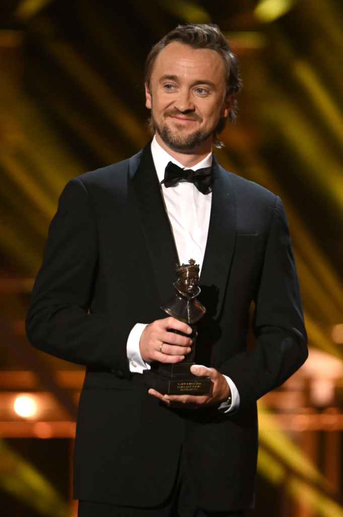 actor Tom Felton at the 2022 Olivier Awards