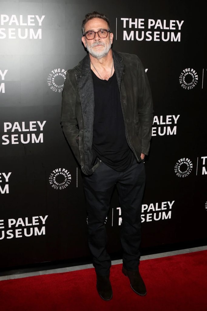 actor Jeffrey Dean Morgan attending a PaleyLive event for The Walking Dead: Dead City at The Paley Museum on April 30, 2025