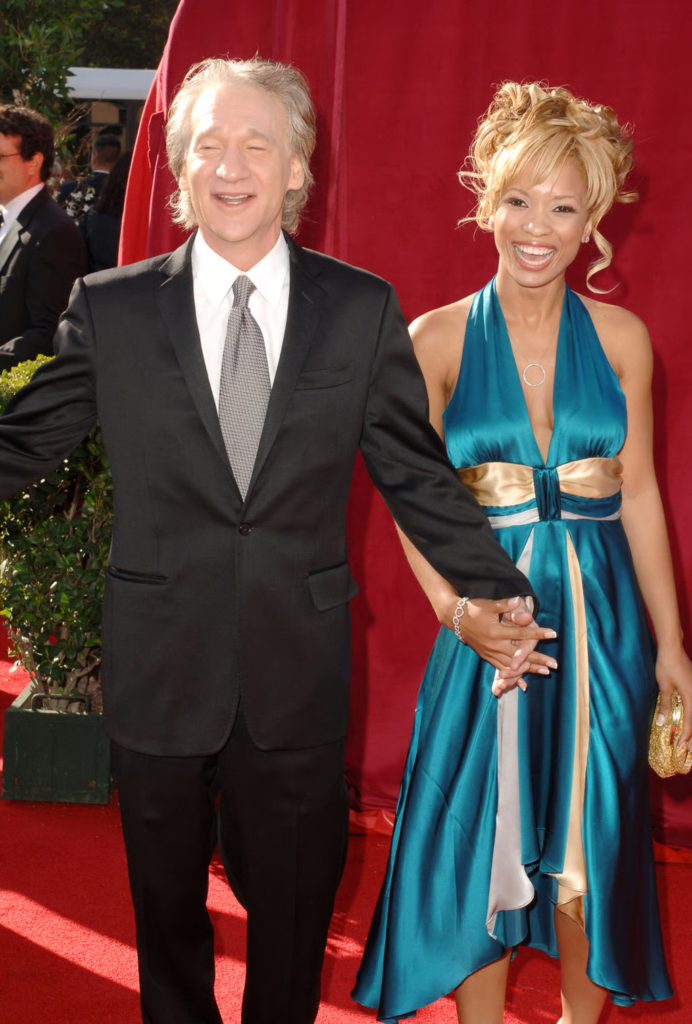 Bill Maher and Karrine Steffans