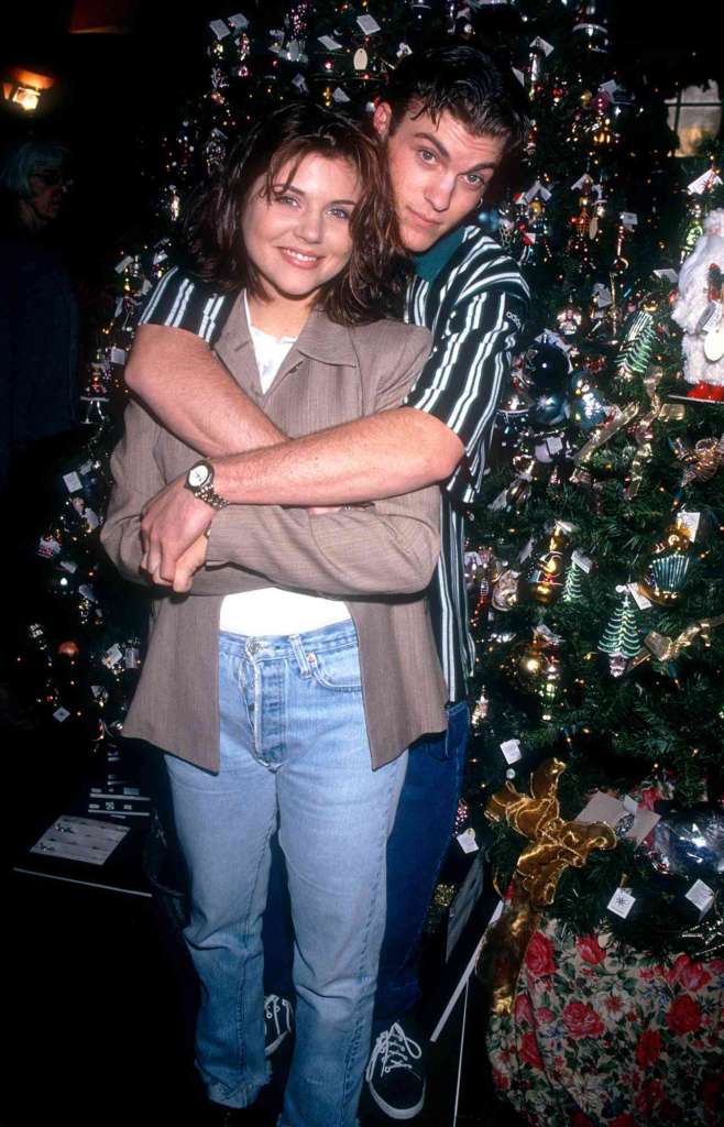 Tiffani Thiessen and Brian Austin Green