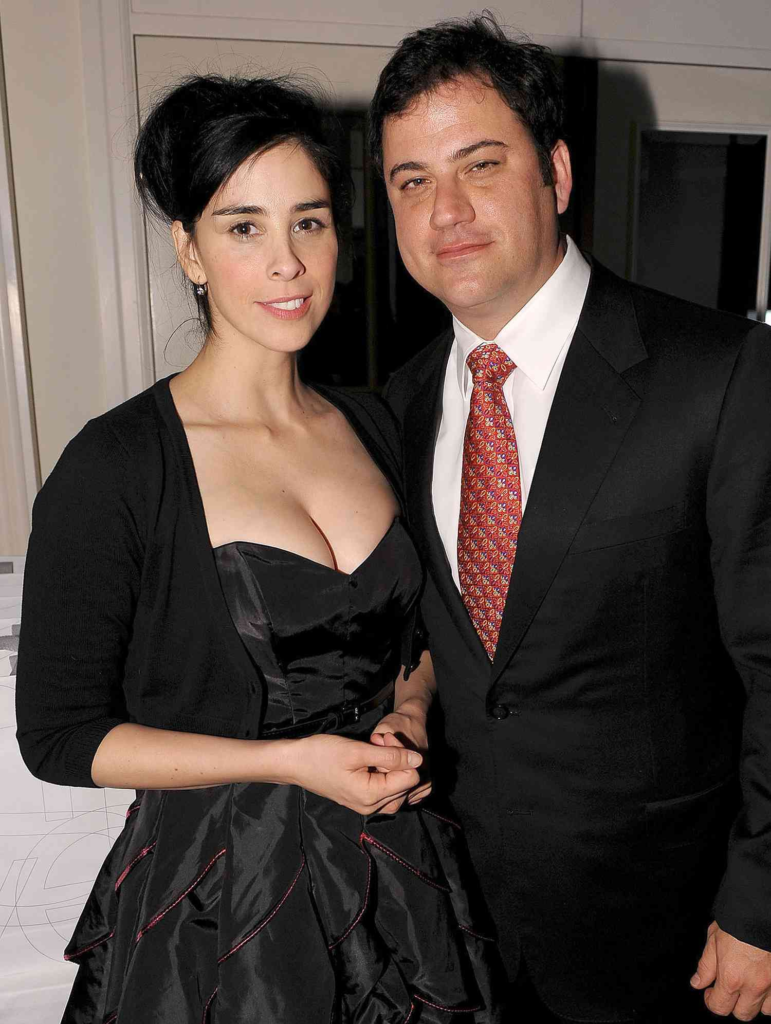 Jimmy Kimmel and Sarah Silverman