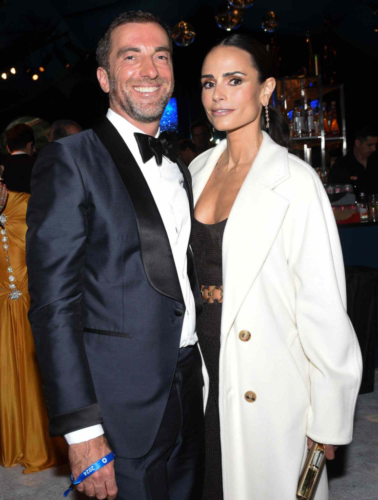 Jordana Brewster and Mason Morfit