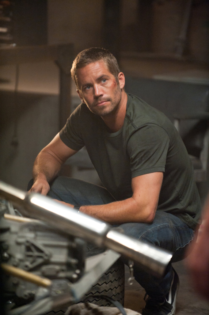 Paul Walker as Brian O'Conner in the Fast & Furious film franchise
