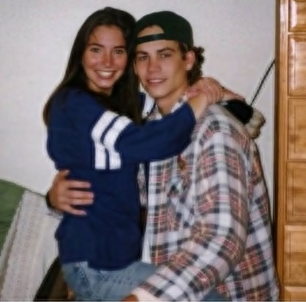 Paul Walker and Rebecca Soteros