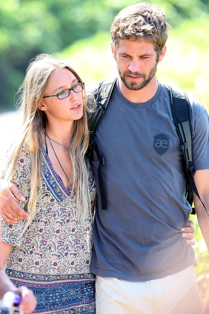 Paul Walker and Jasmine Pilchard-Gosnell