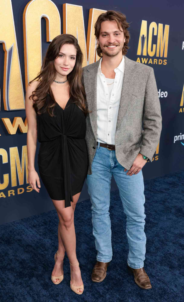 Luke Grimes and Bianca Rodrigues Grimes