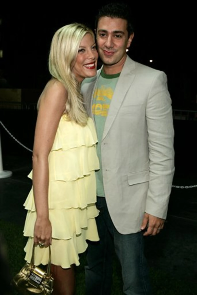 Tori Spelling and Charlie Shanian