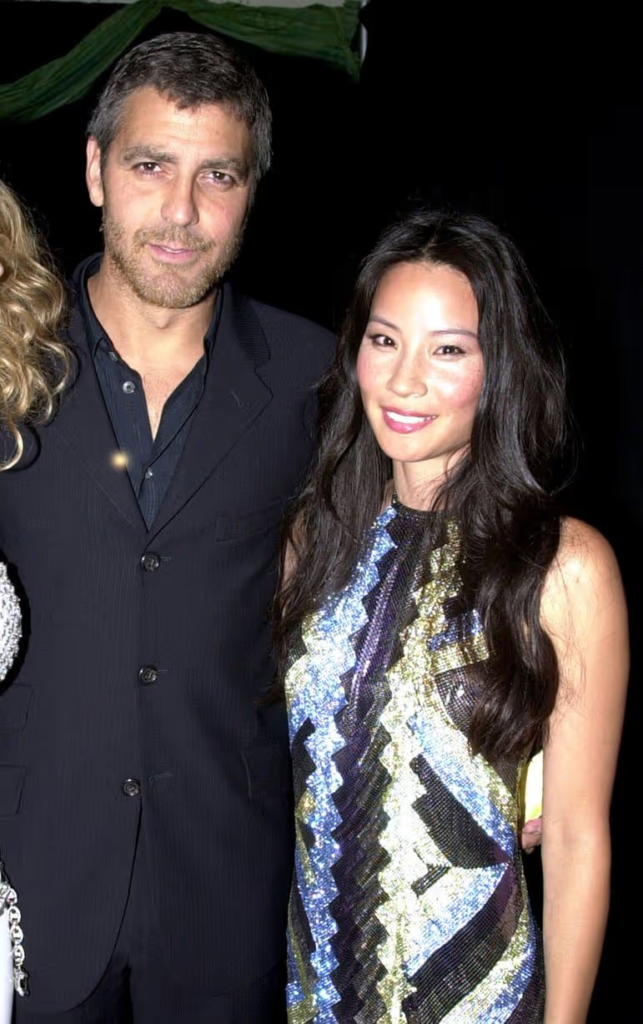 Lucy Liu and George Clooney