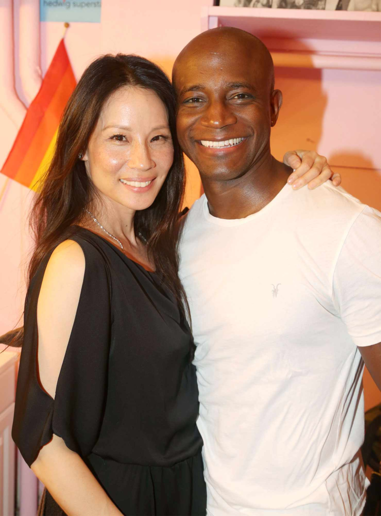 Lucy Liu and Taye Diggs