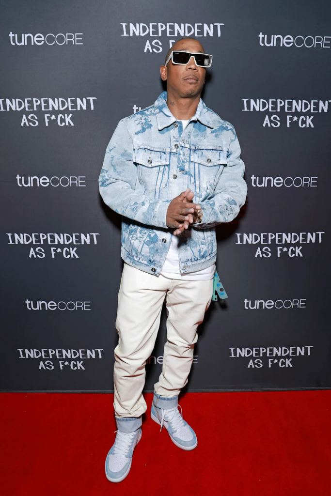 rapper Ja Rule attending a TuneCore event in April 2023