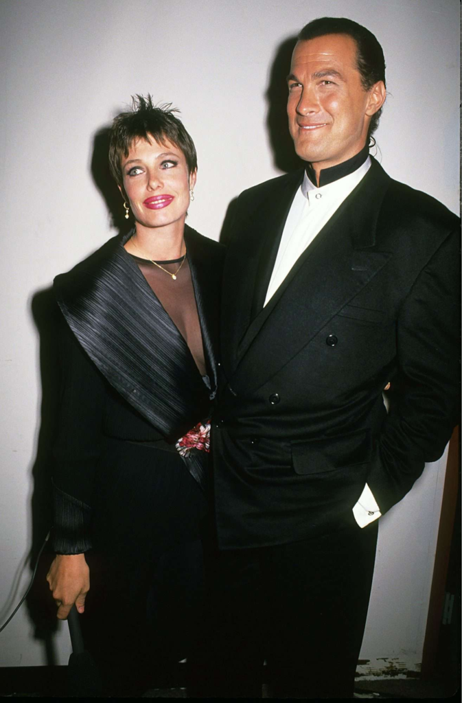 Steven Seagal and Kelly LeBrock