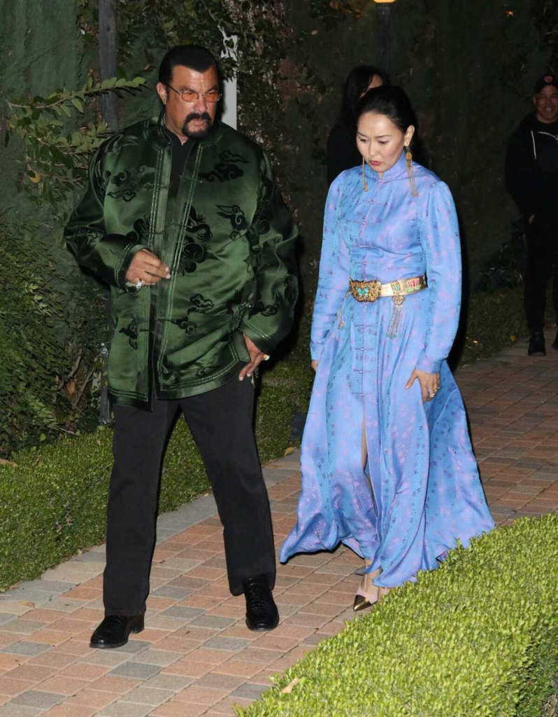 Steven Seagal and Erdenetuya Batsukh