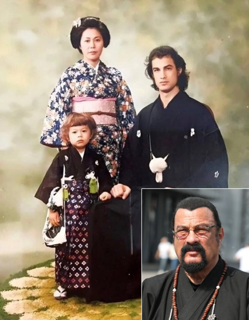 Steven Seagal and Miyako Fujitani