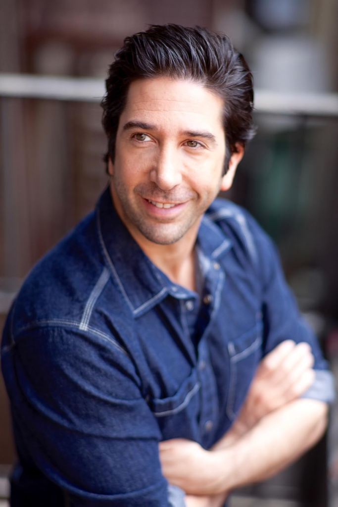 David Schwimmer smiling