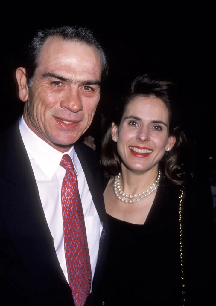 Tommy Lee Jones and Kimberlea Cloughley