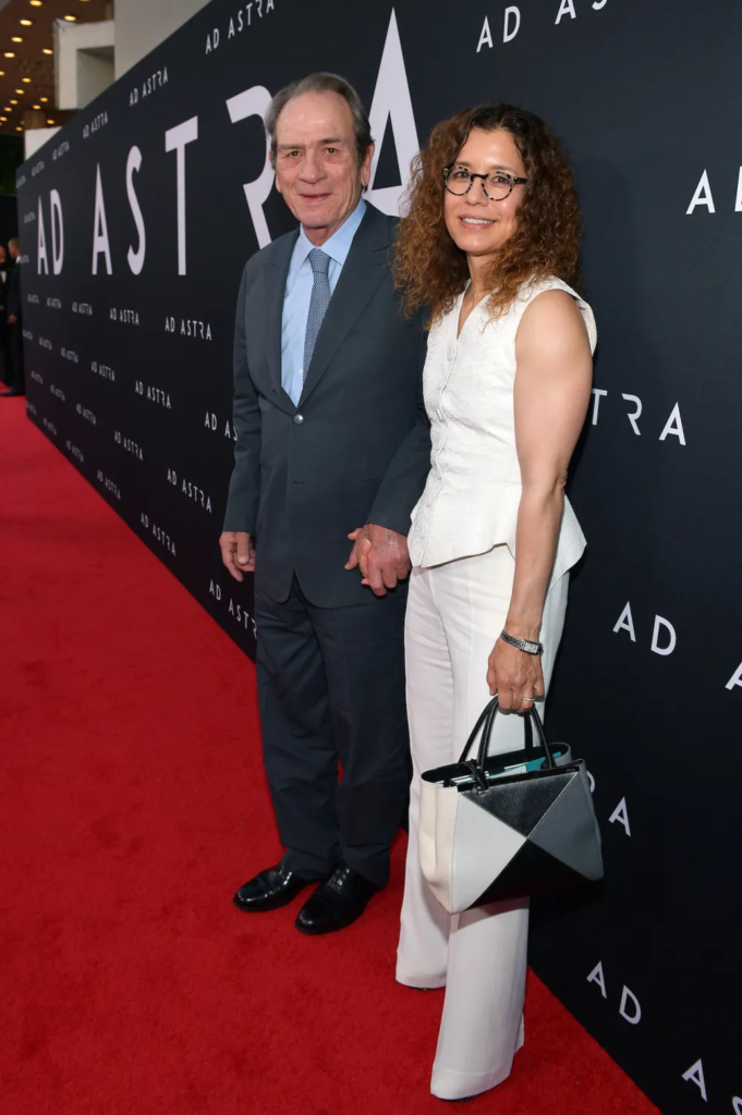 Tommy Lee Jones and Dawn Laurel