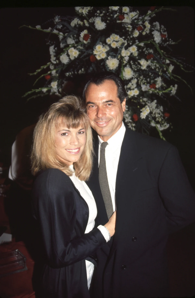 Vanna White and George Santo Pietro