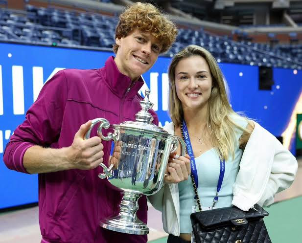Jannik Sinner and Anna Kalinskaya