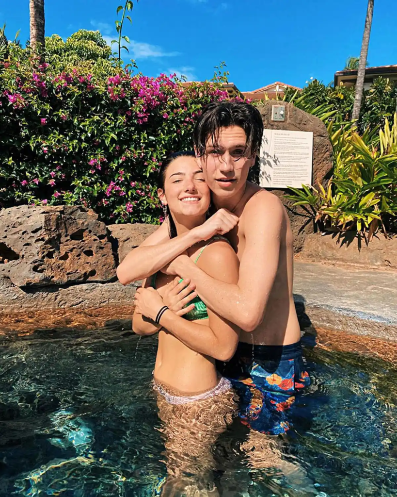Charli D'Amelio and Lil Huddy