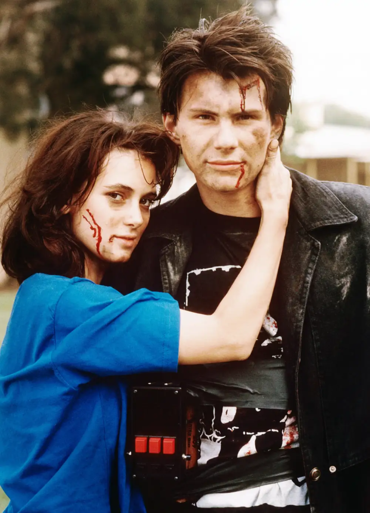 Christian Slater and Winona Ryder