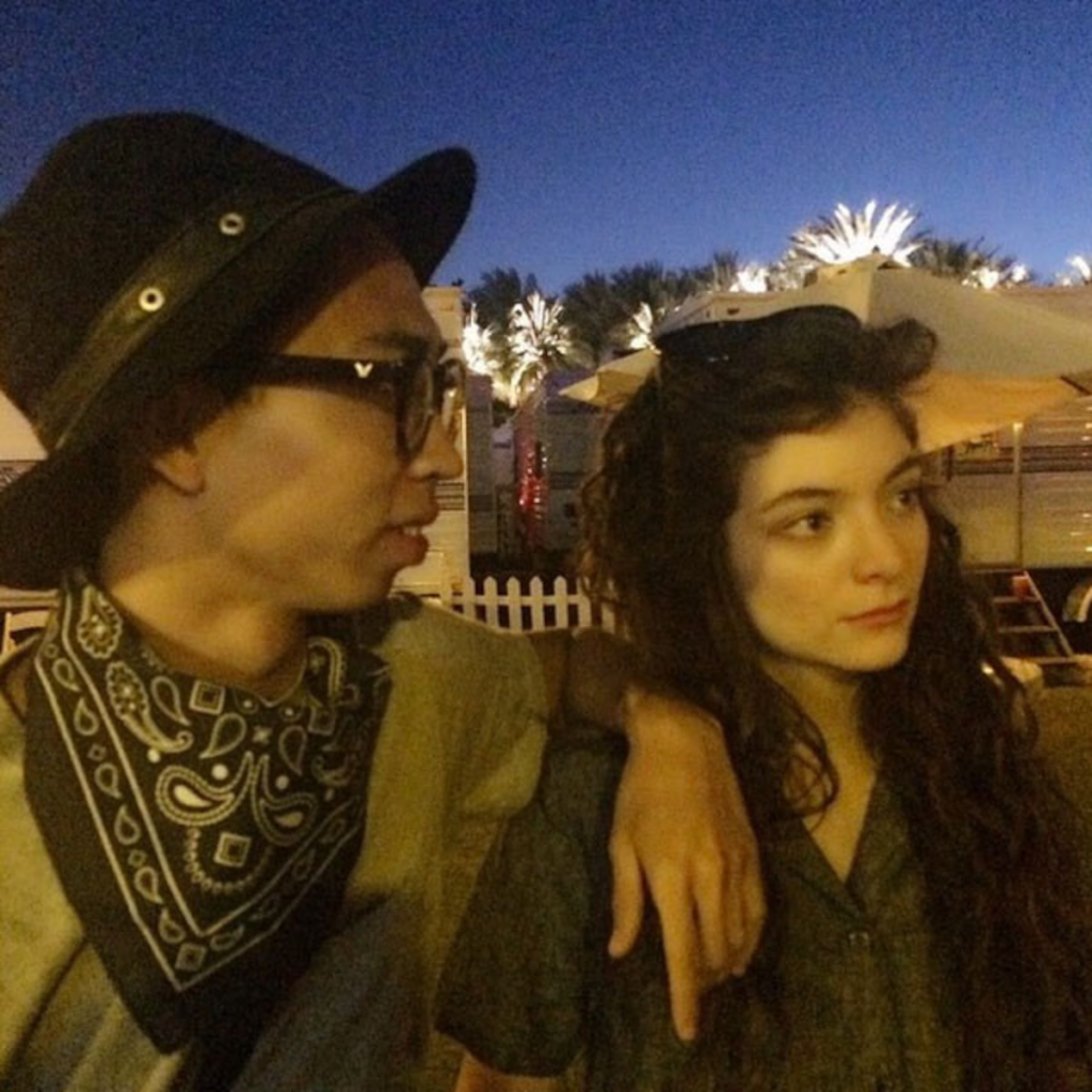 Lorde and James Lowe