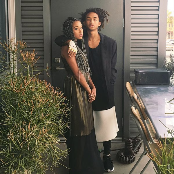 Amandla Stenberg and Jaden Smith