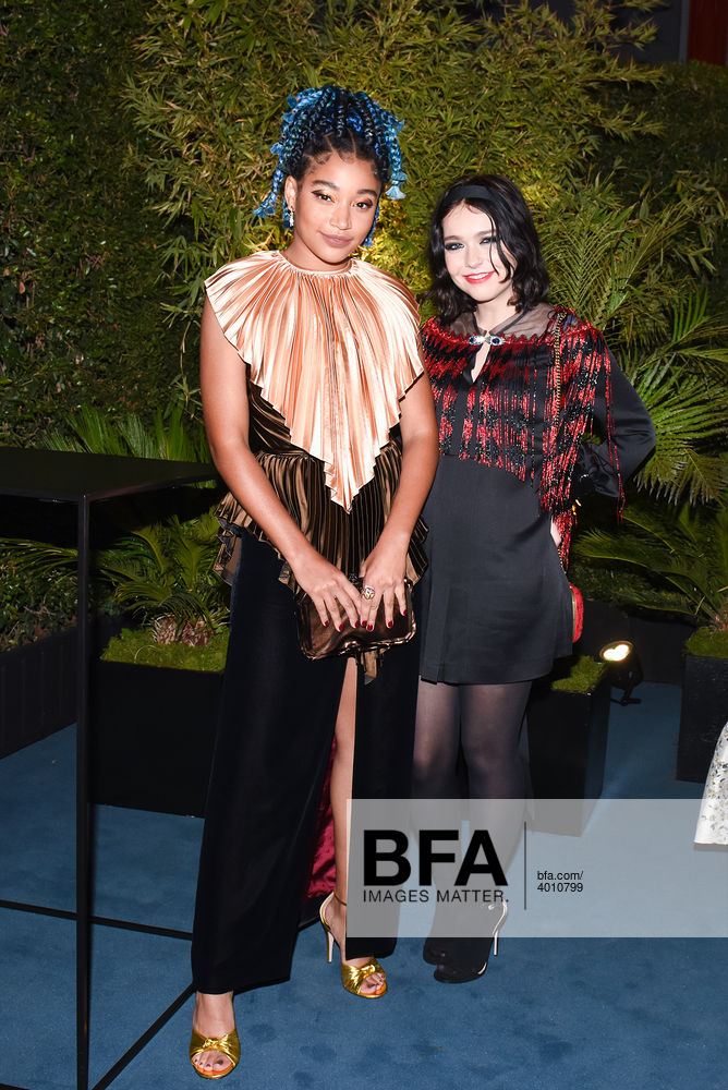 Amandla Stenberg and Lindsey Jordan