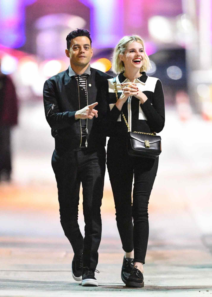 Rami Malek and Lucy Boynton