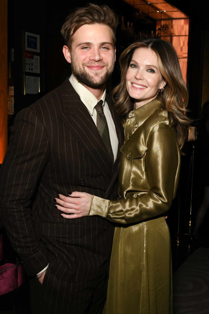 Leo Woodall and Meghann Fahy