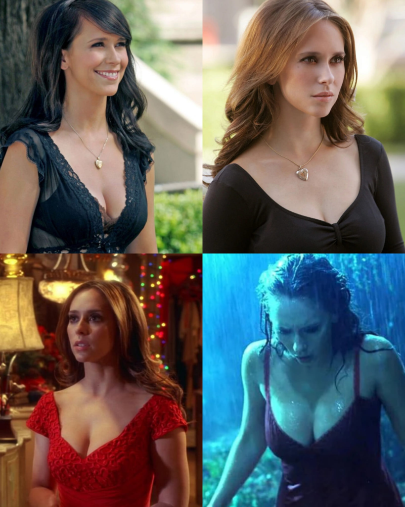 Jennifer Love Hewitt as the character Melinda Gordon from the television series Ghost Whisperer