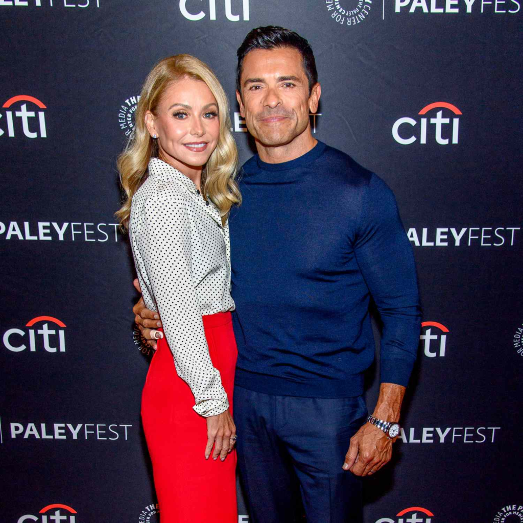 Kelly Ripa and Mark Consuelos