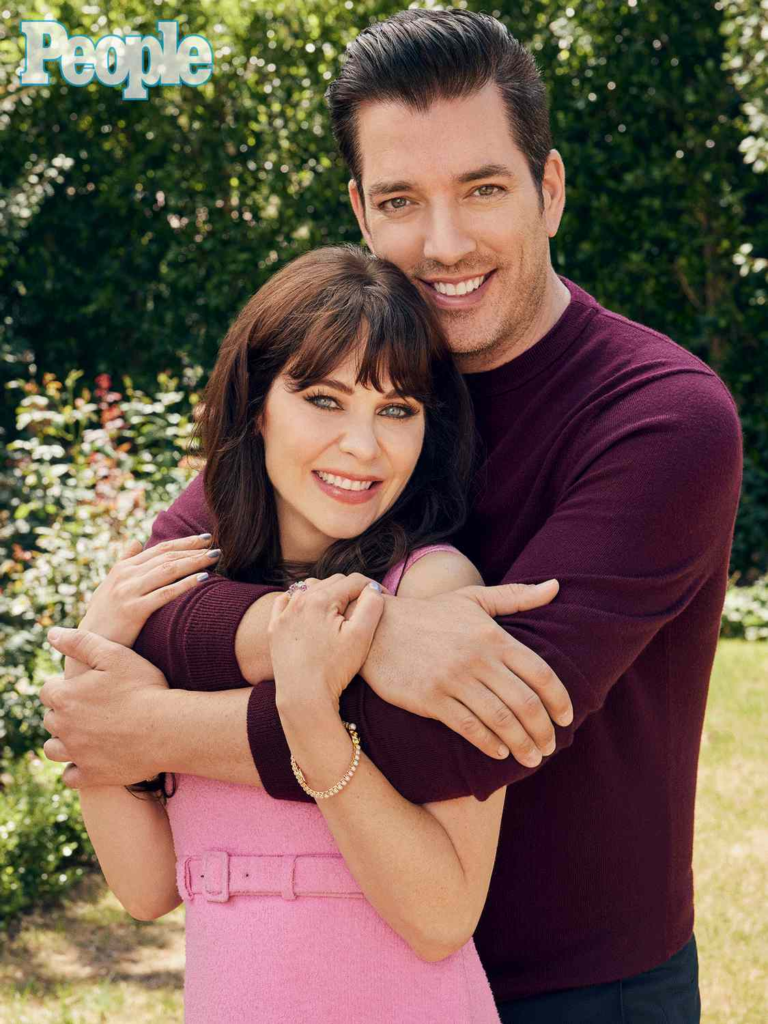 Zooey Deschanel and Jonathan Scott