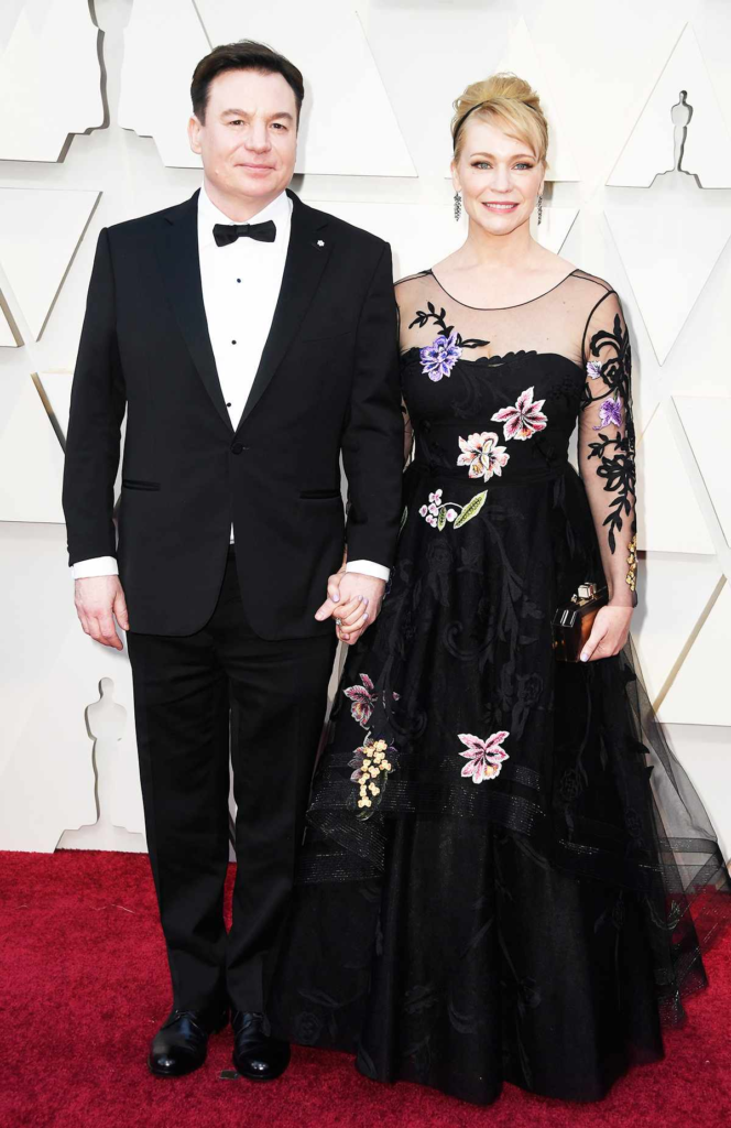 Mike Myers and Kelly Tisdale