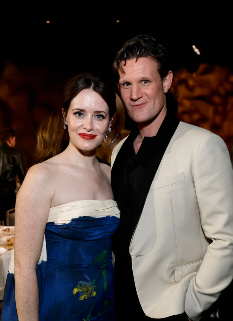 Matt Smith and Claire Foy