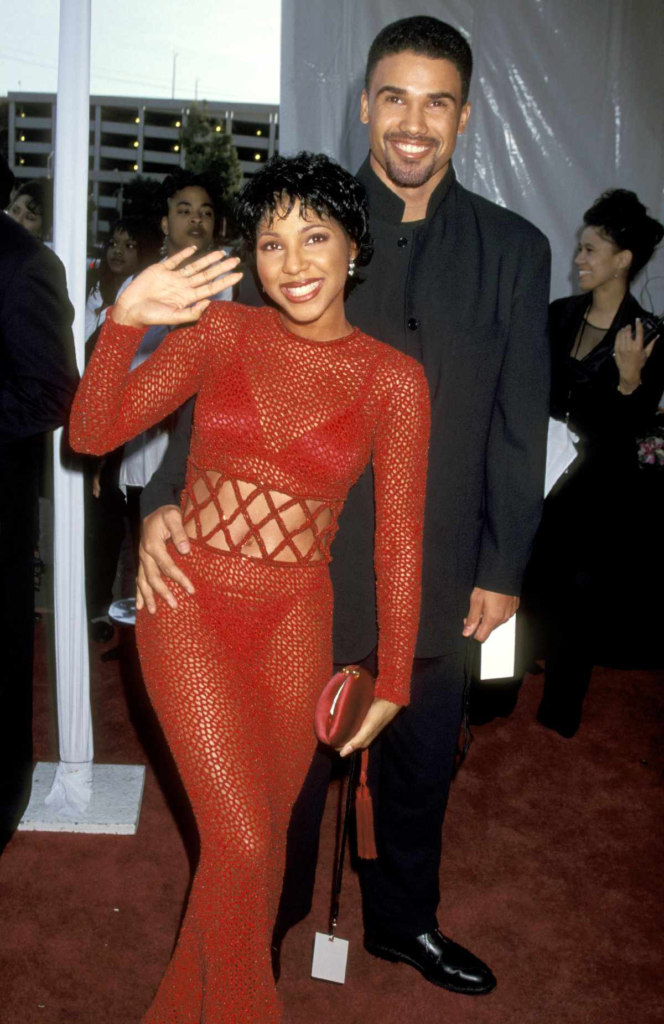 Shemar Moore and Toni Braxton