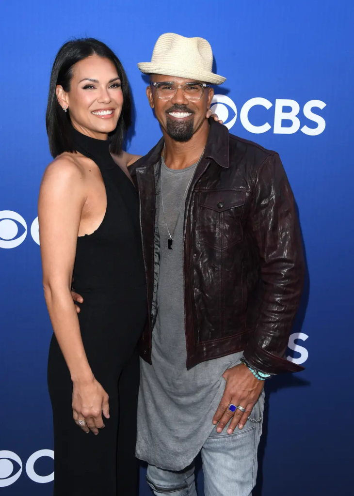 Shemar Moore and Jesiree Dizon