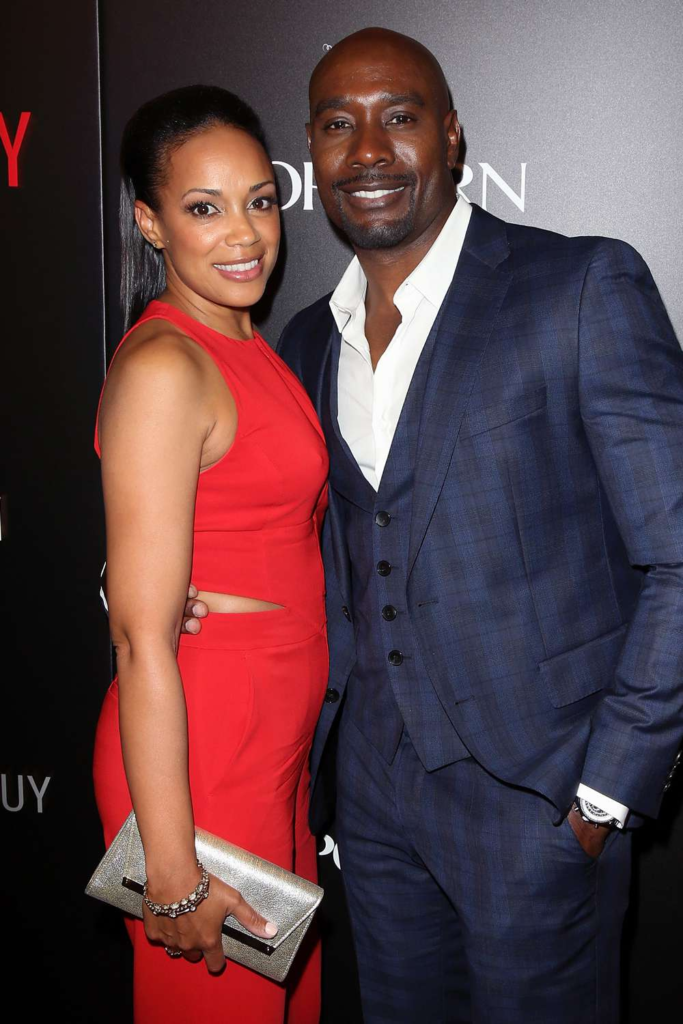 Morris Chestnut and Pam Byse