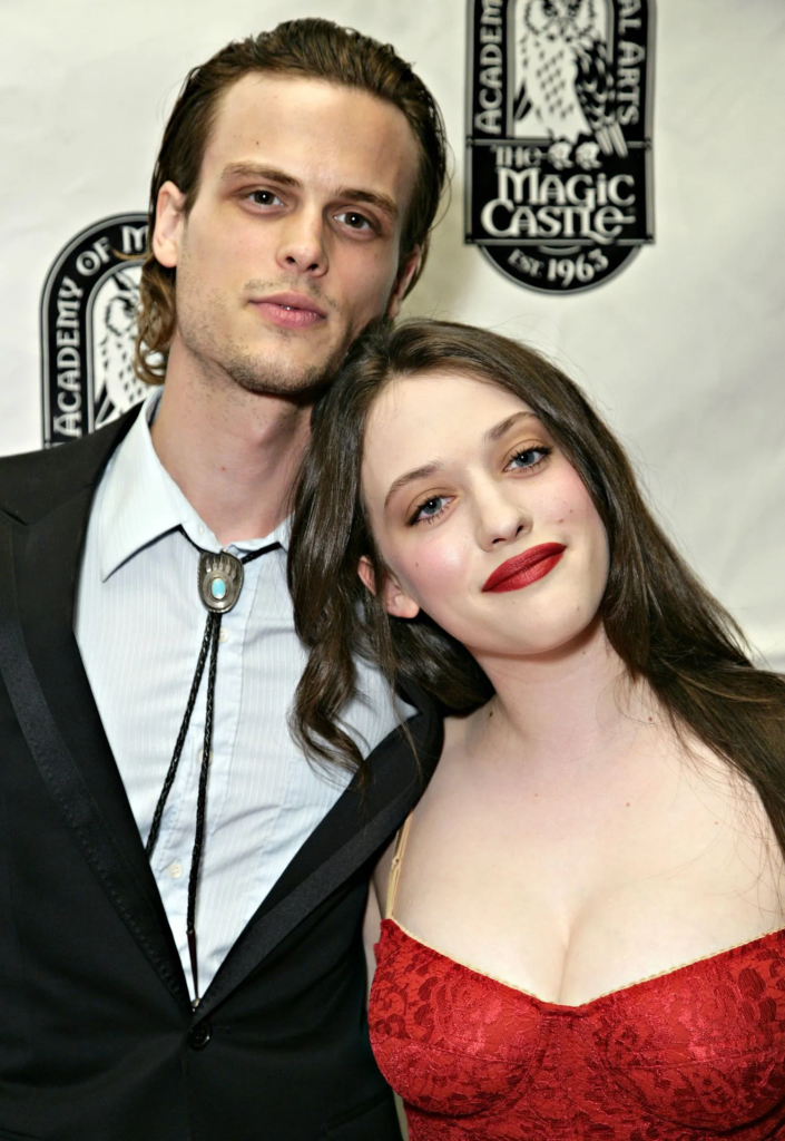 Matthew Gray Gubler and Kat Dennings