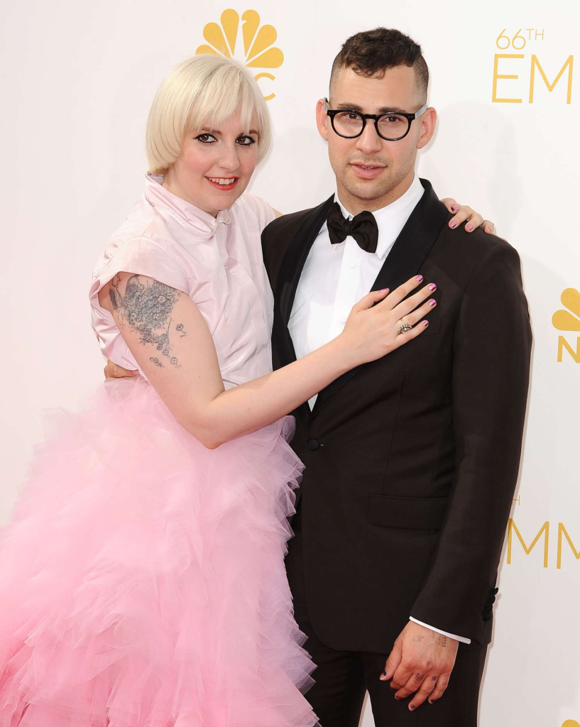 Lena Dunham and Jack Antonoff