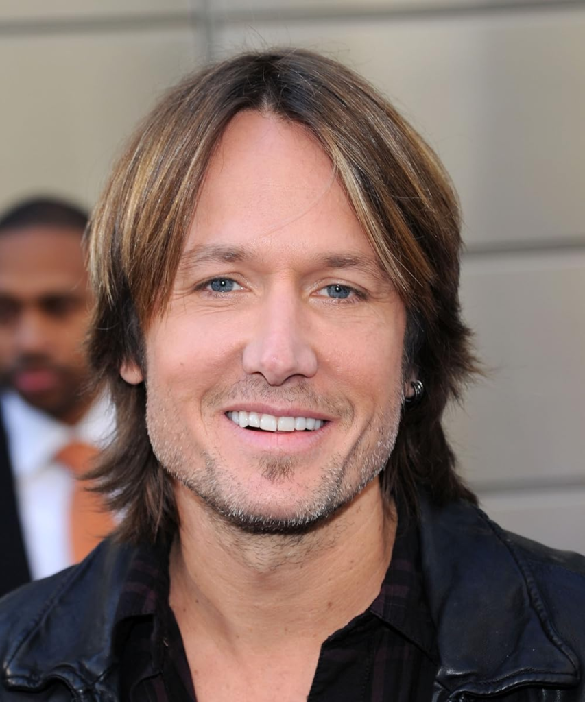 Keith Urban smiling 