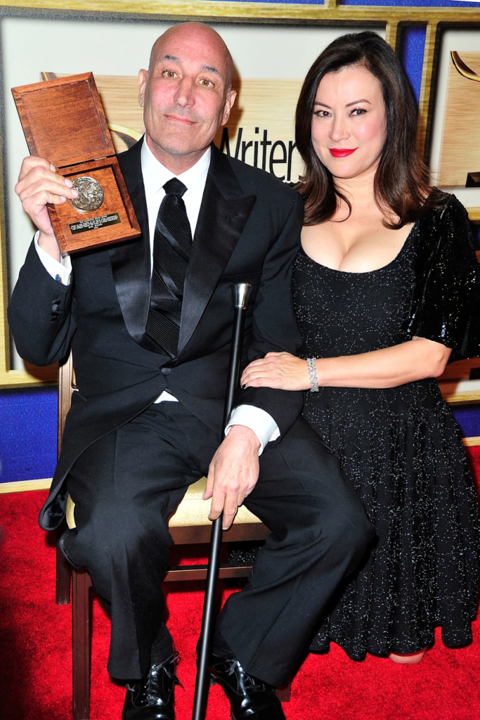 Jennifer Tilly and Sam Simon