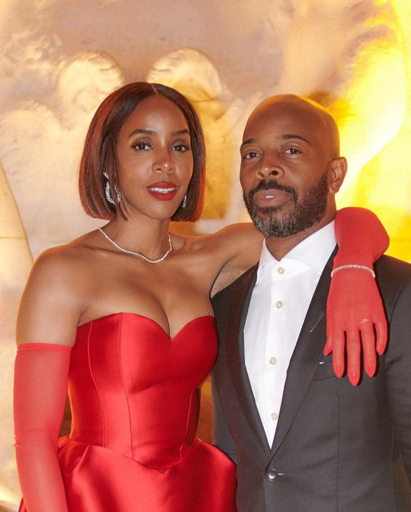 Kelly Rowland and Tim Weatherspoon