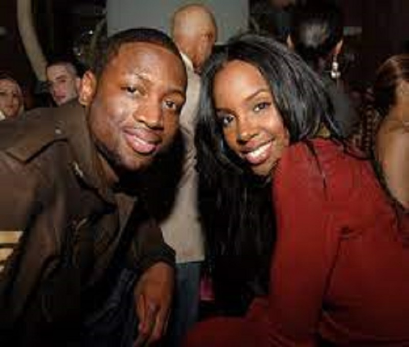 Kelly Rowland and Dwyane Wade