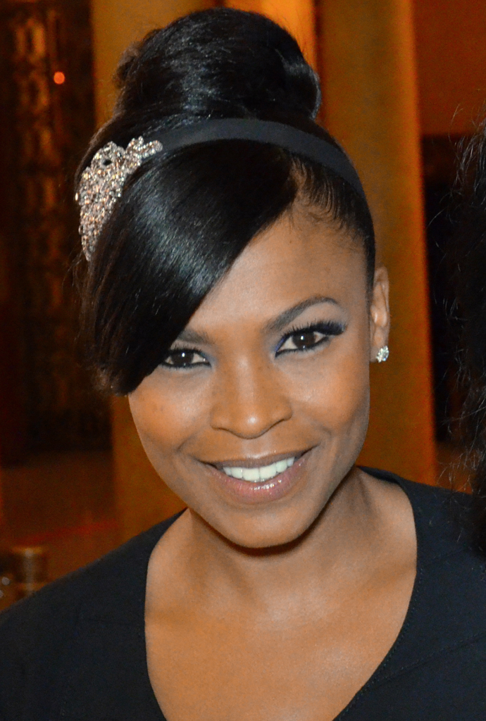 Nia Long smiling