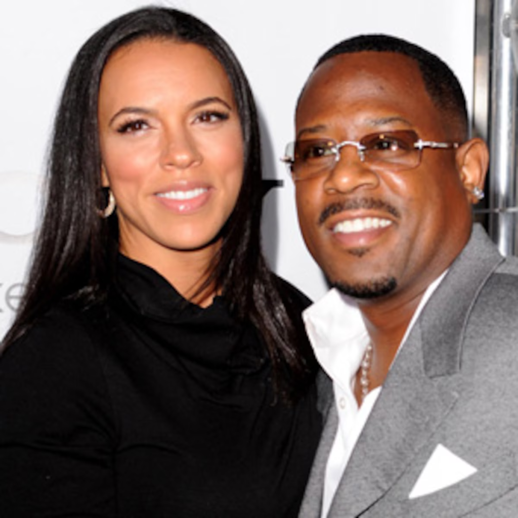 Martin Lawrence and Shamicka Gibbs