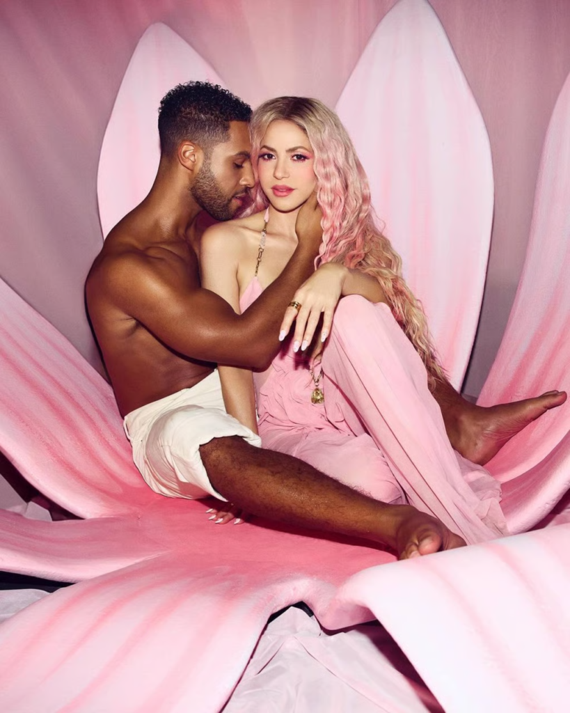 Shakira and Lucien Laviscount