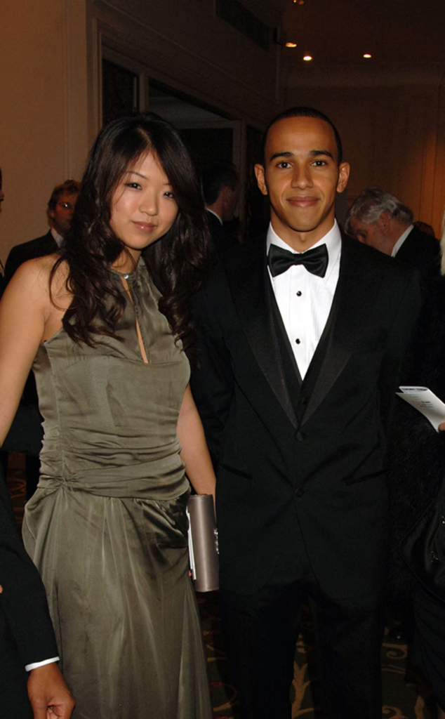 Lewis Hamilton and Jodie Ma