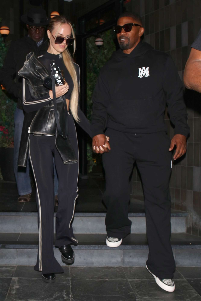 Jamie Foxx and Alyce Huckstepp